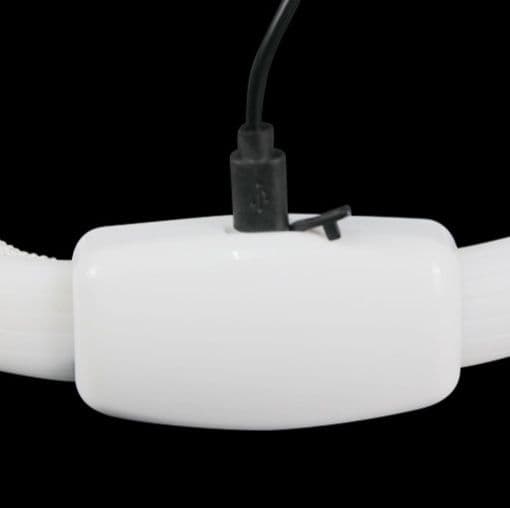 犬首輪 LED搭載 USB充電式 点滅パターン11種 夜間安全光る犬首輪