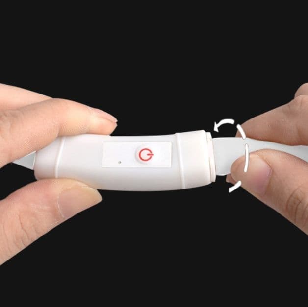 犬首輪 USB充電式 カラフルLED 発光パターン4種 夜間安全首輪